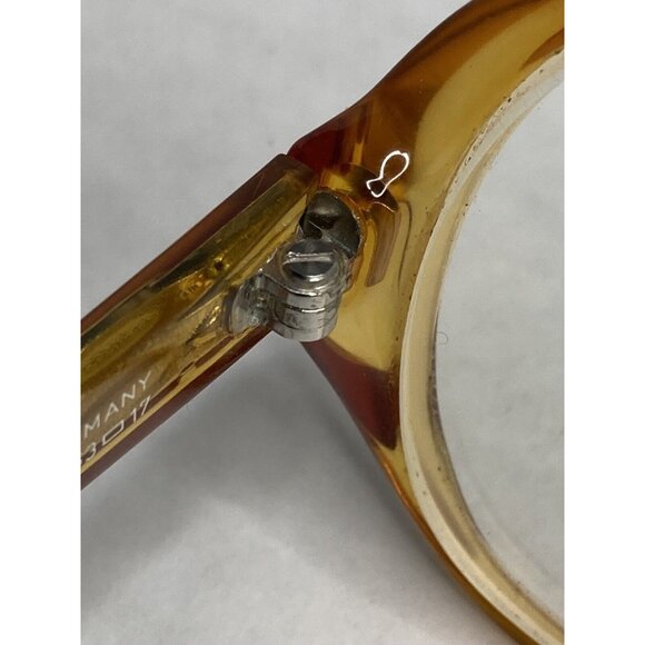 CHRISTIAN DIOR 2076 30 Gold/Brown Round Eyeglasses 53/17 Frames Only - Picture 3 of 11